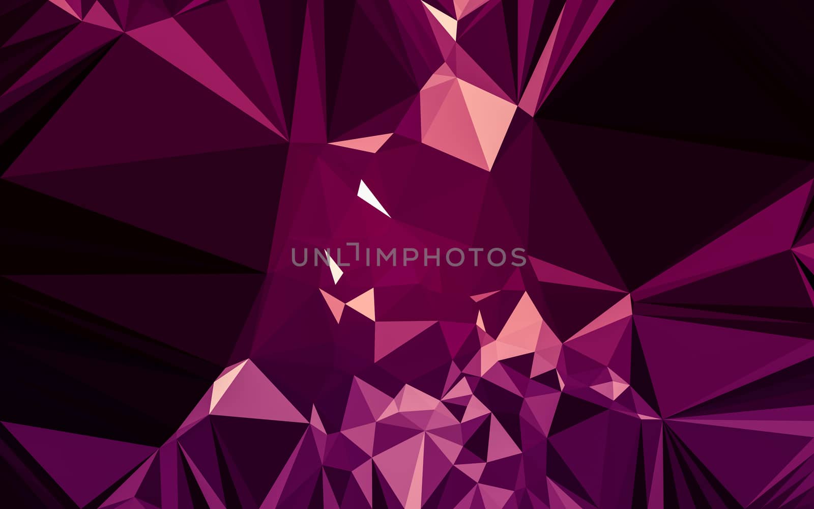 Abstract low poly background, geometry triangle by teerawit