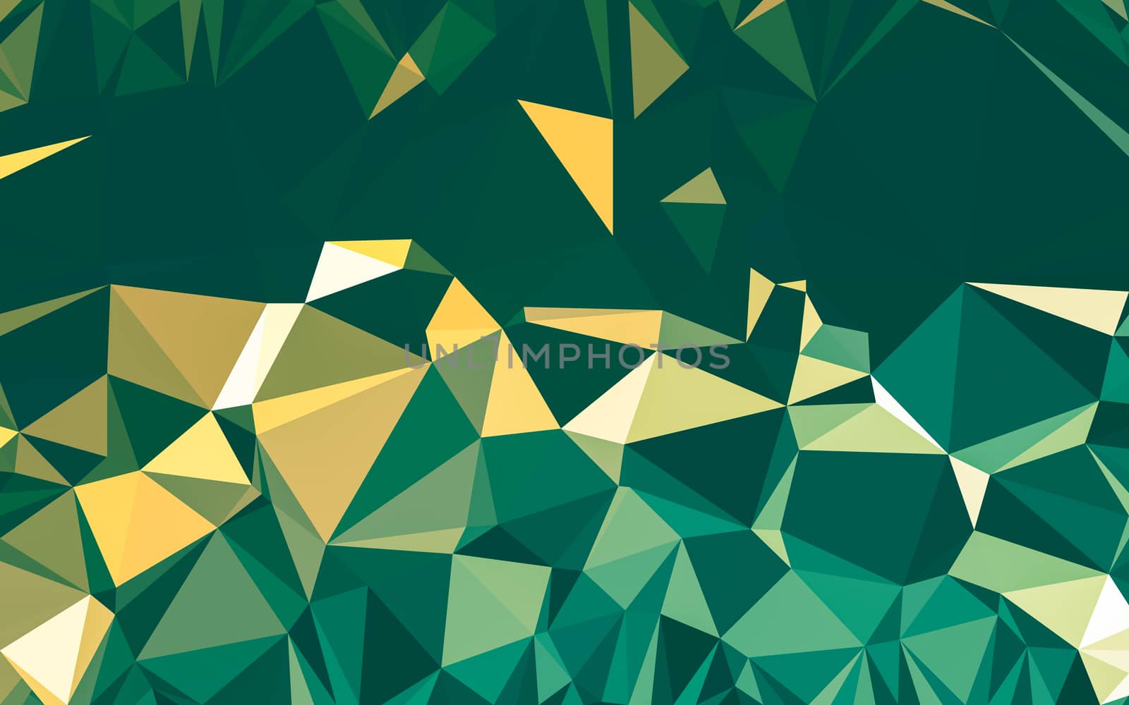 Abstract low poly background, geometry triangle by teerawit