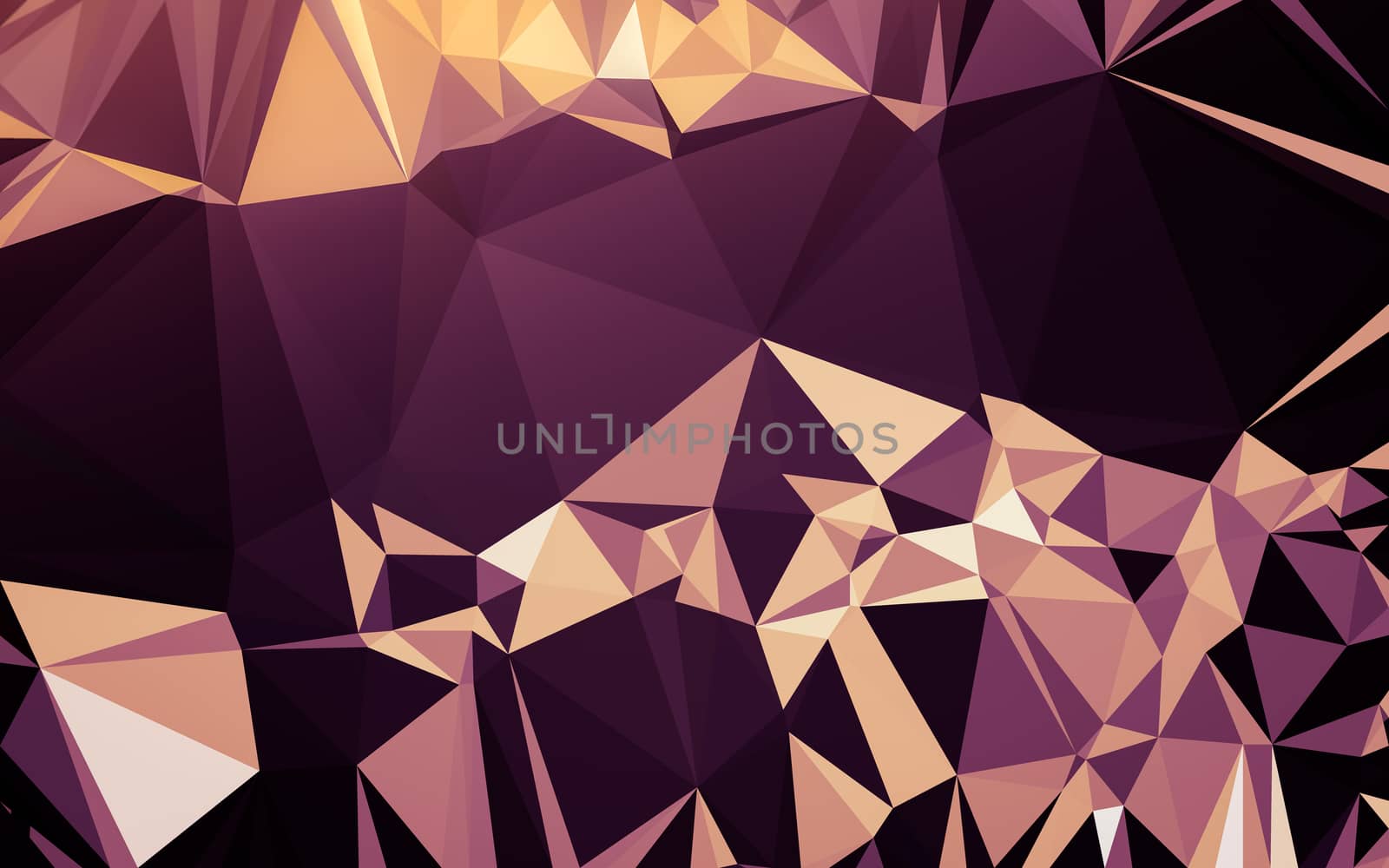 Abstract low poly background, geometry triangle by teerawit