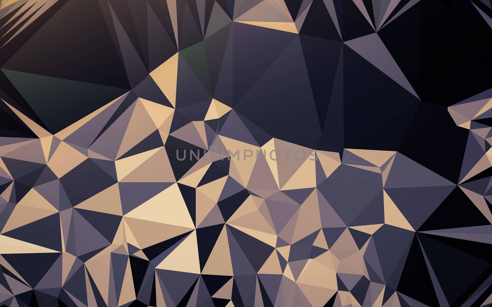 Abstract low poly background, geometry triangle by teerawit