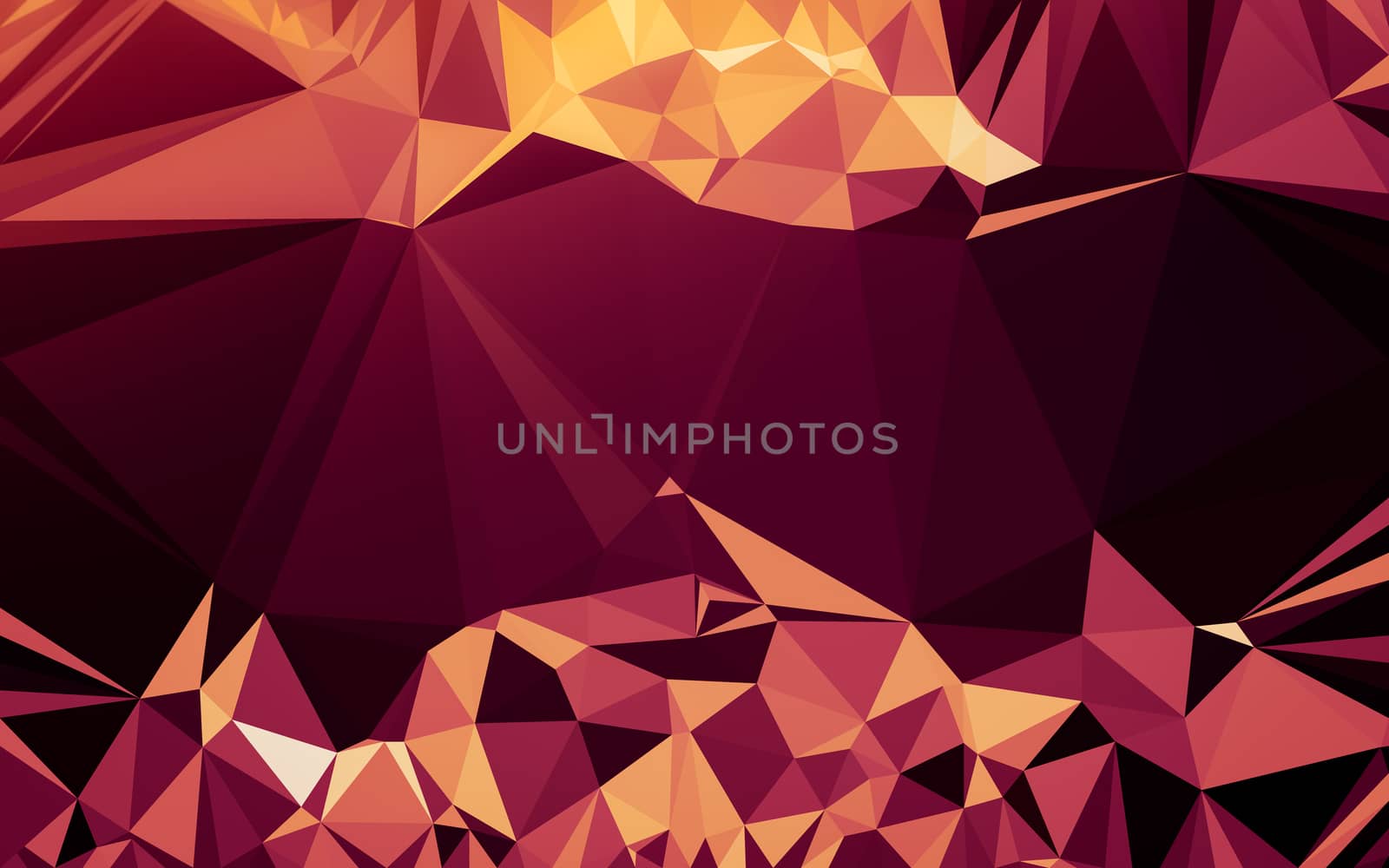 Abstract low poly background, geometry triangle by teerawit