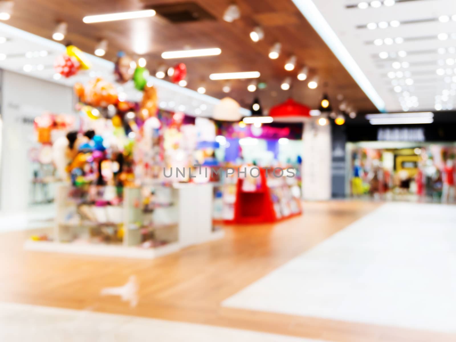 Abstract background of shopping mall, shallow DOF by fascinadora