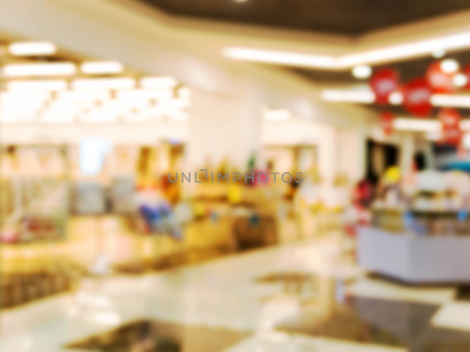 Abstract background of shopping mall, shallow DOF by fascinadora