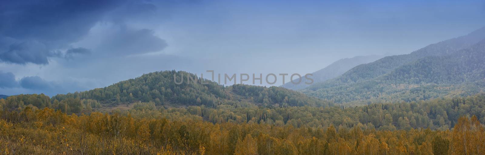 Altay mountains in beauty day, Siberia, Russia