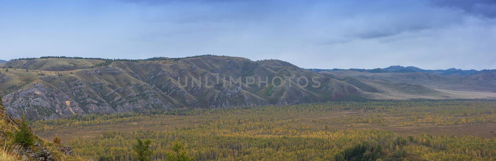 Altay mountains in beauty day, Siberia, Russia