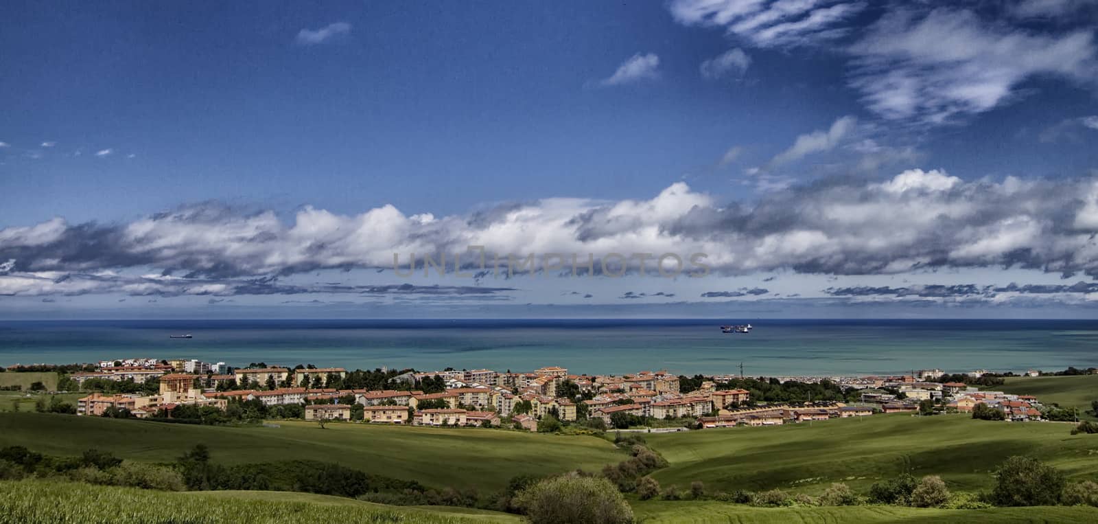 italy villages at the seaside by mariephotos