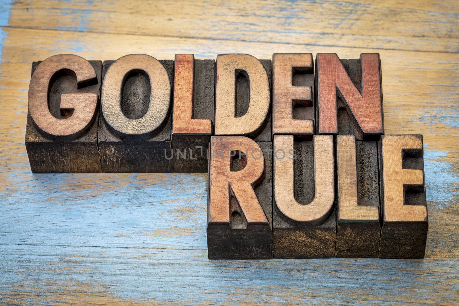 golden rule word abstract by PixelsAway