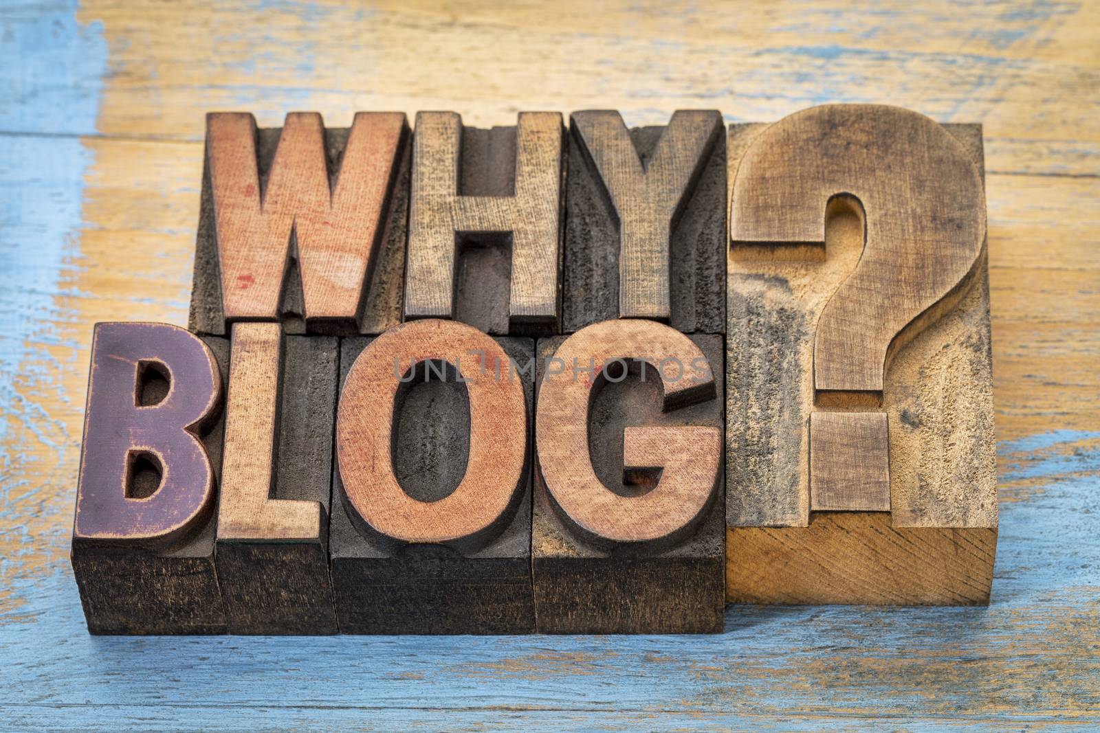 Why blog question  by PixelsAway