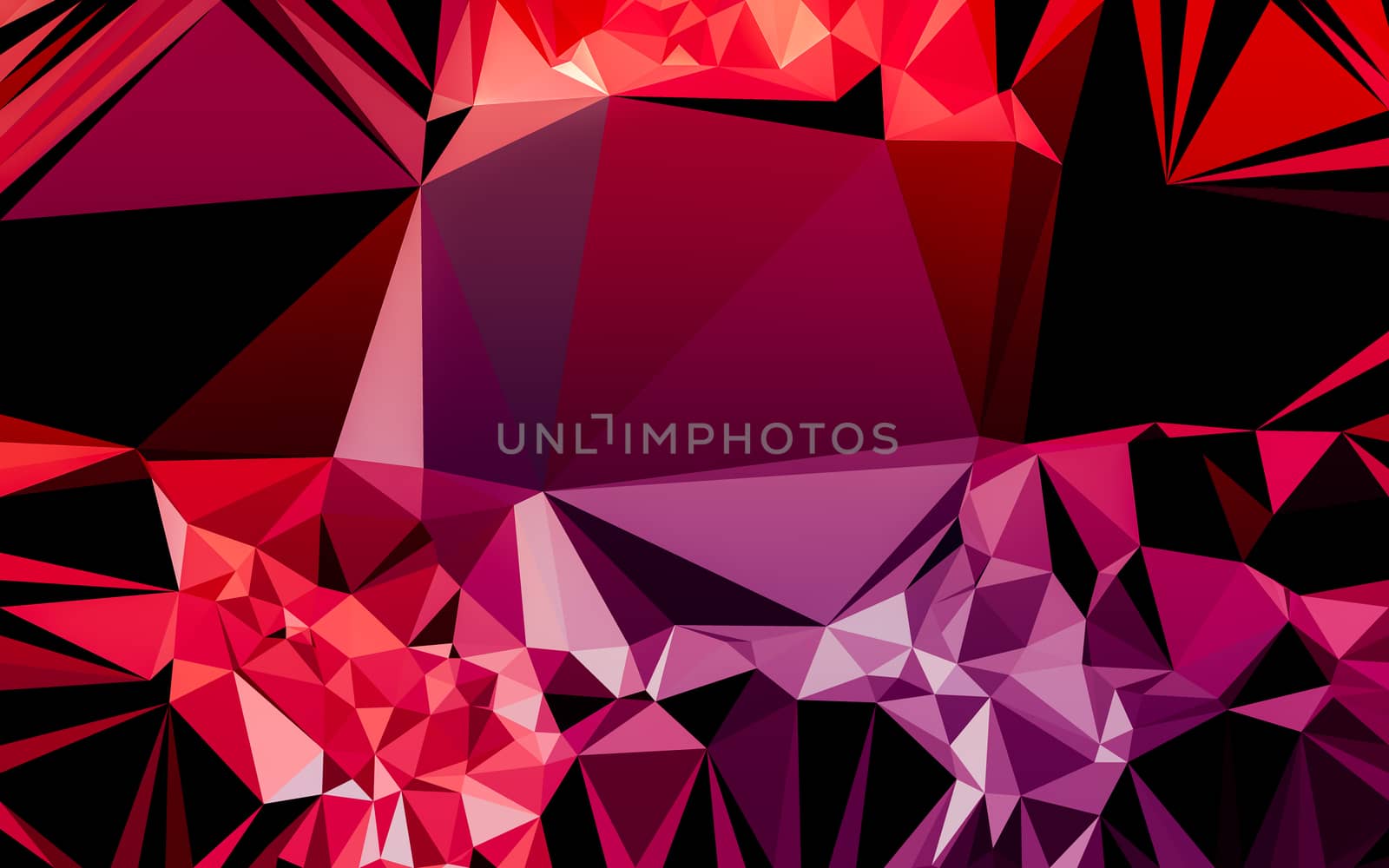 Abstract low poly background, geometry triangle by teerawit