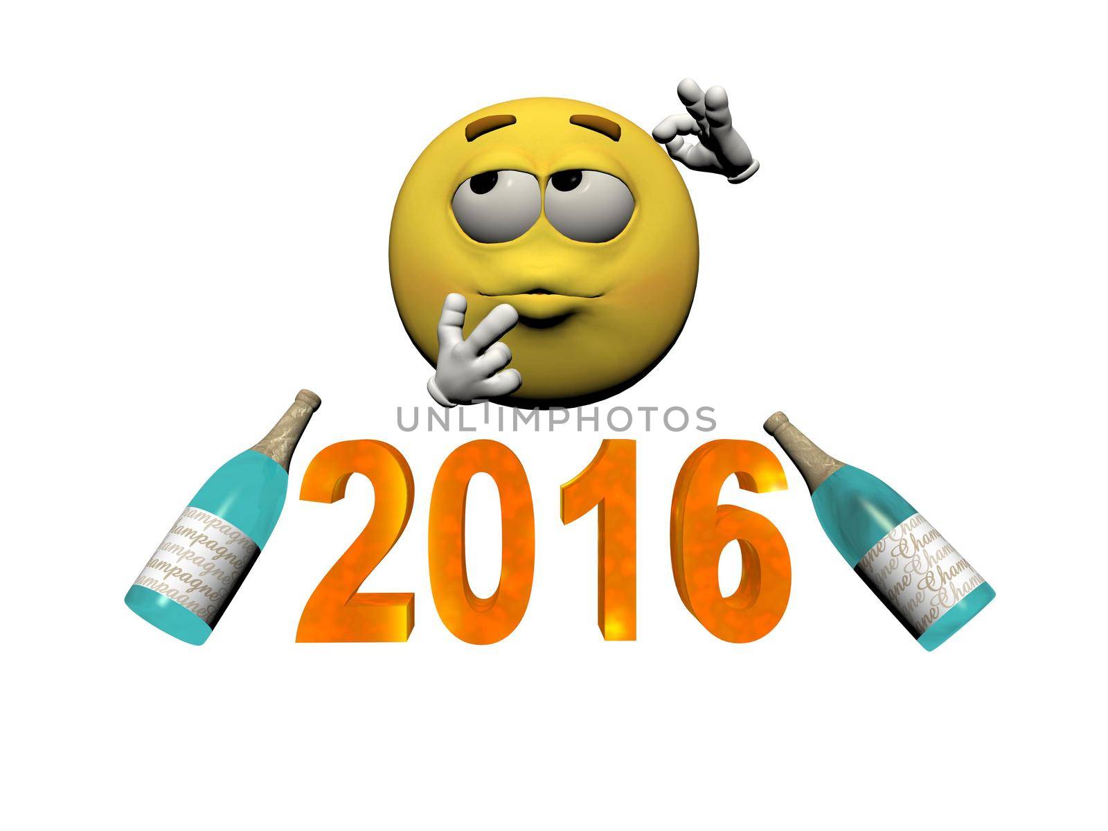 emoticon yellow and champagne 2016 