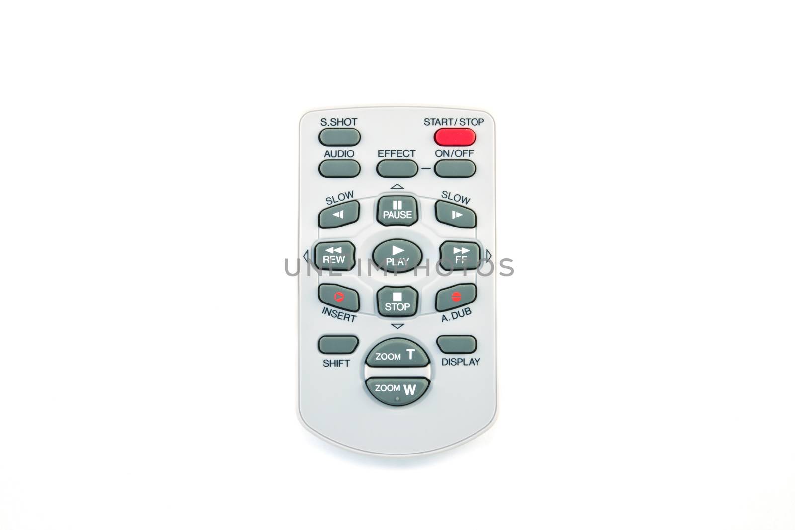Remote control isolated on the white background  by ekachailo