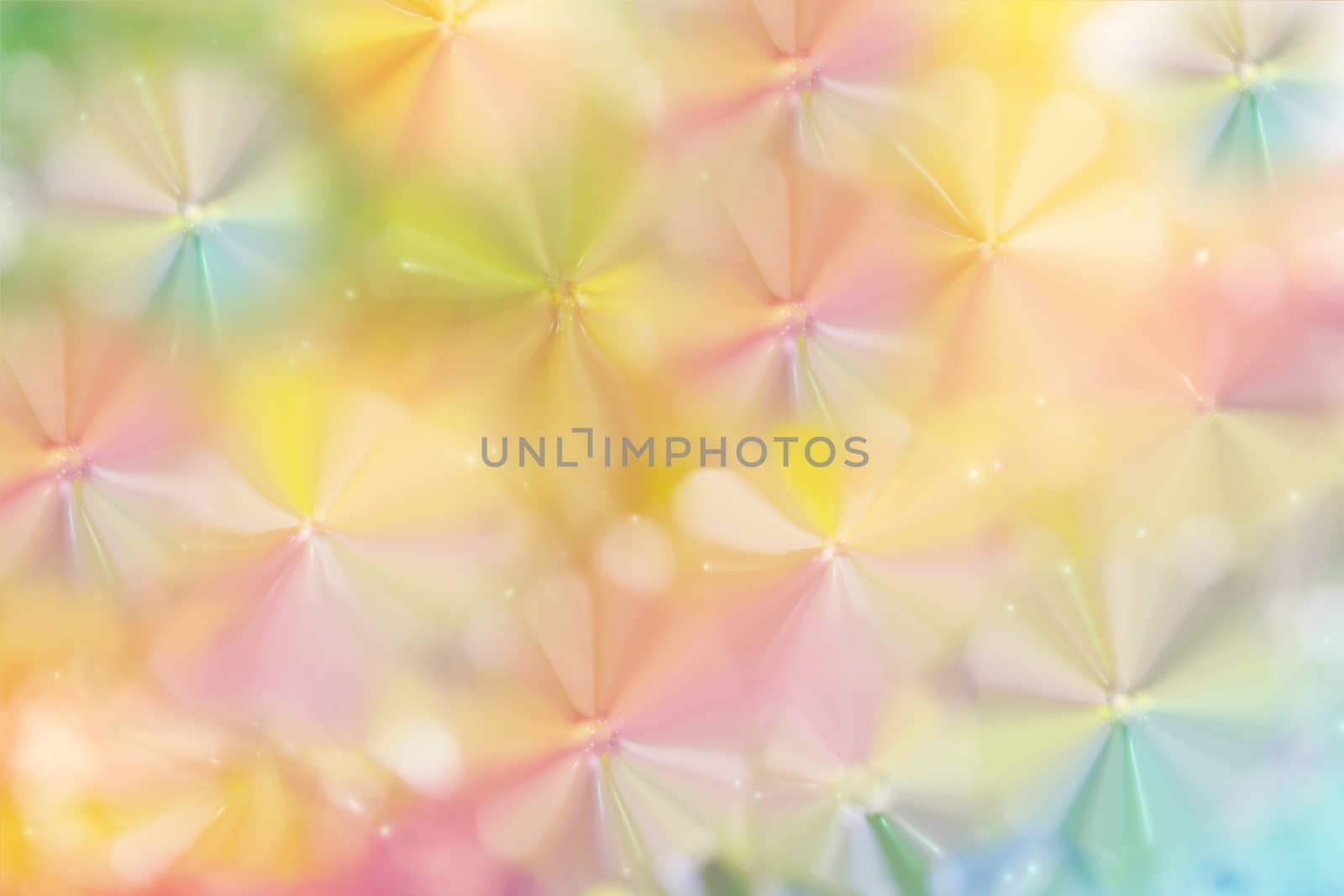 Dreamy pastel colourful abstract flower and butterfly sweet and romantic love or blossom background