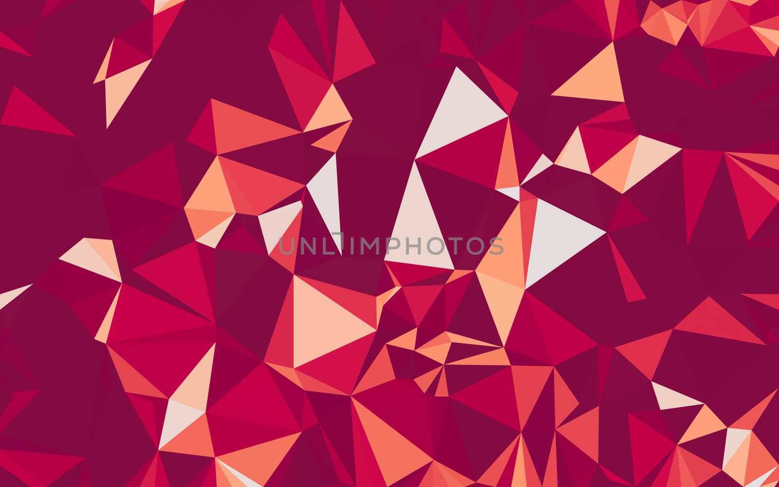 Abstract low poly background, geometry triangle, mosaic pastel color background