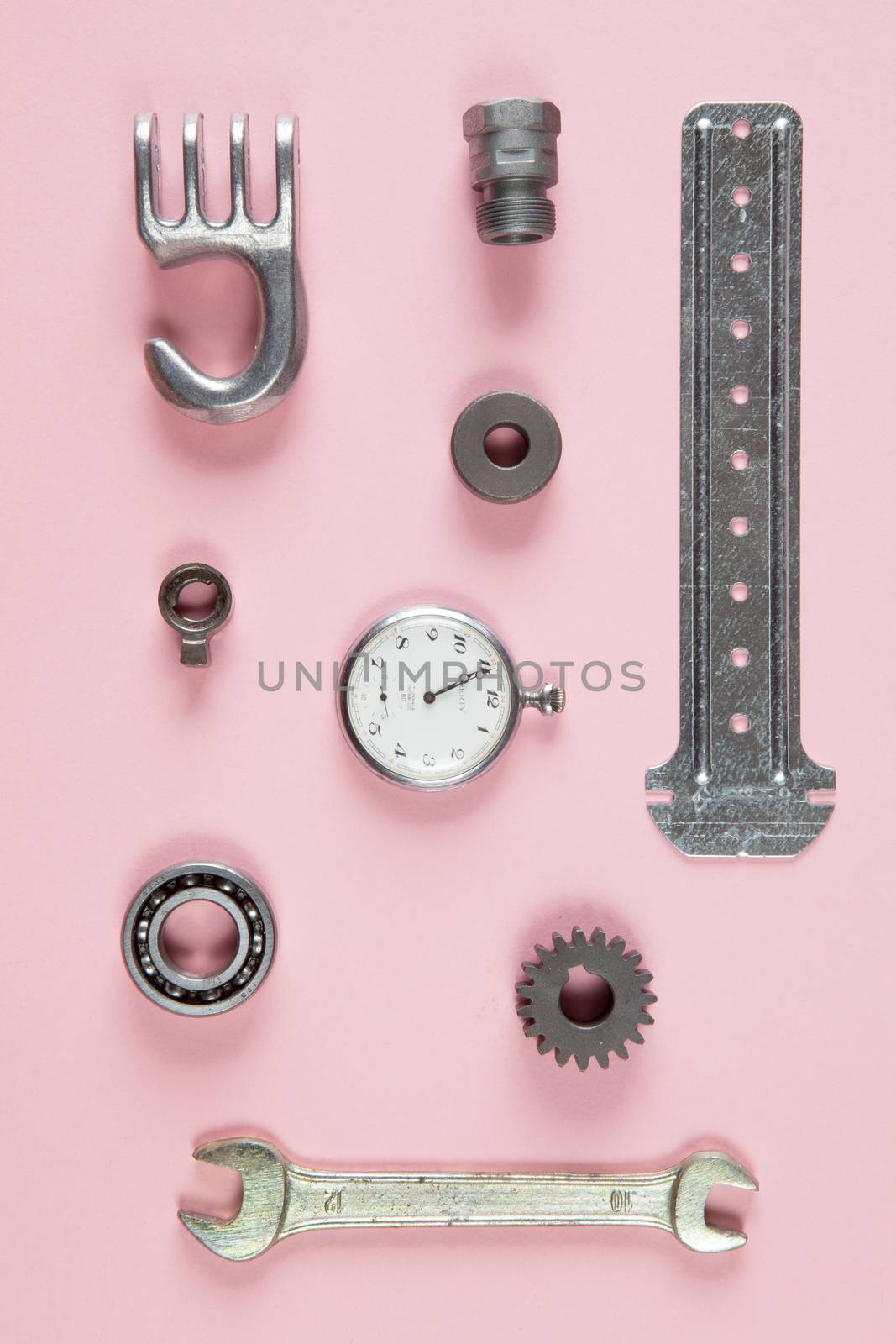 Spare very tidy industrial machinery by andongob