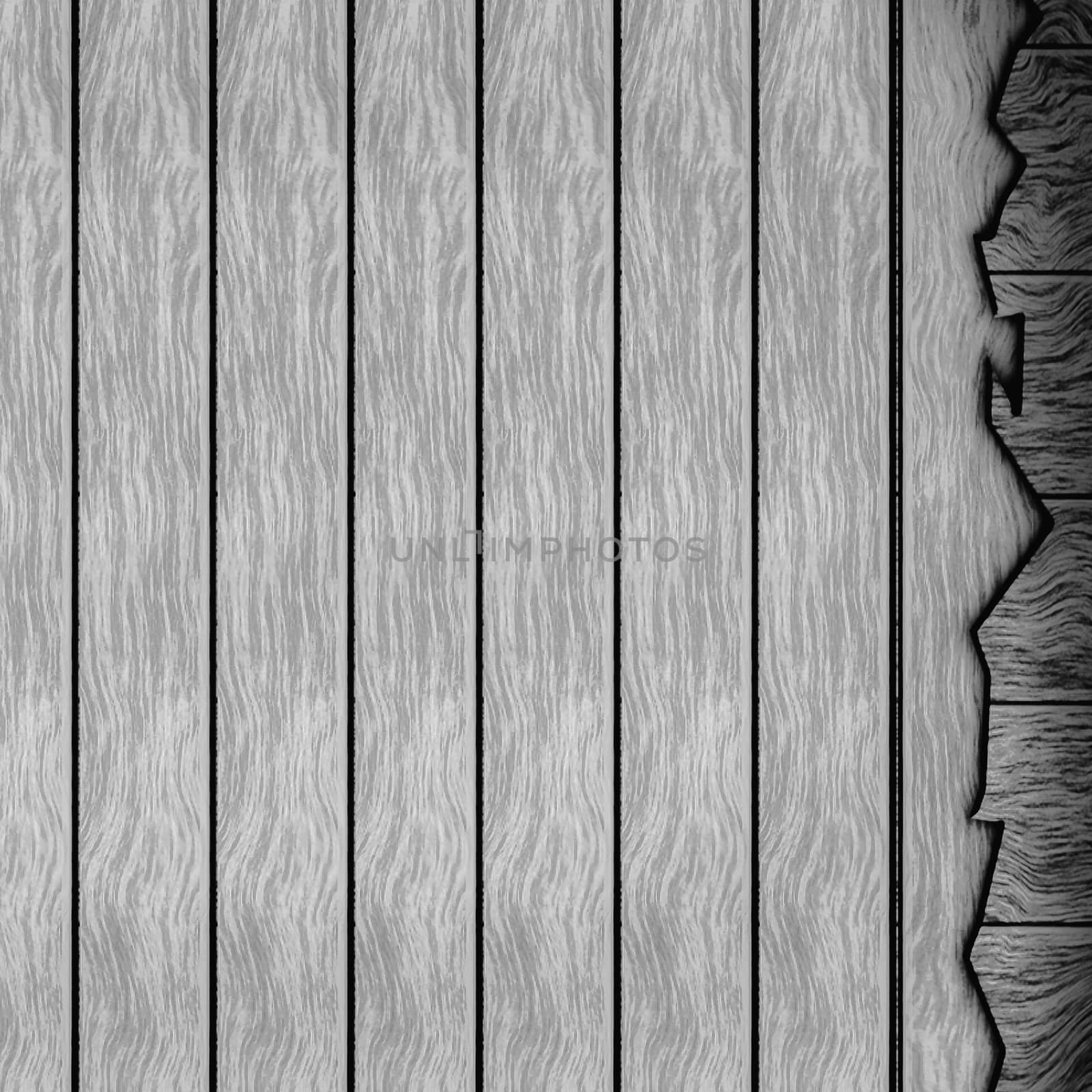 Cracked wood plank background. by toodlingstudio