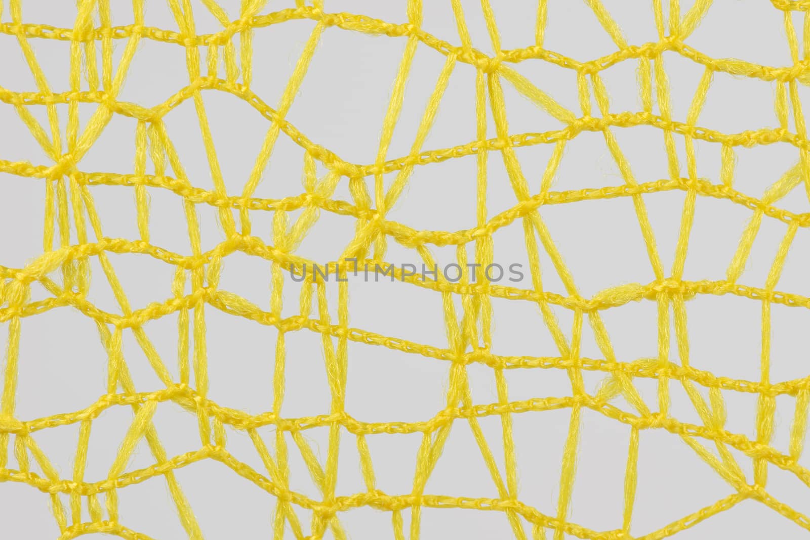 Tangled incoherent yellow wires as background picture
