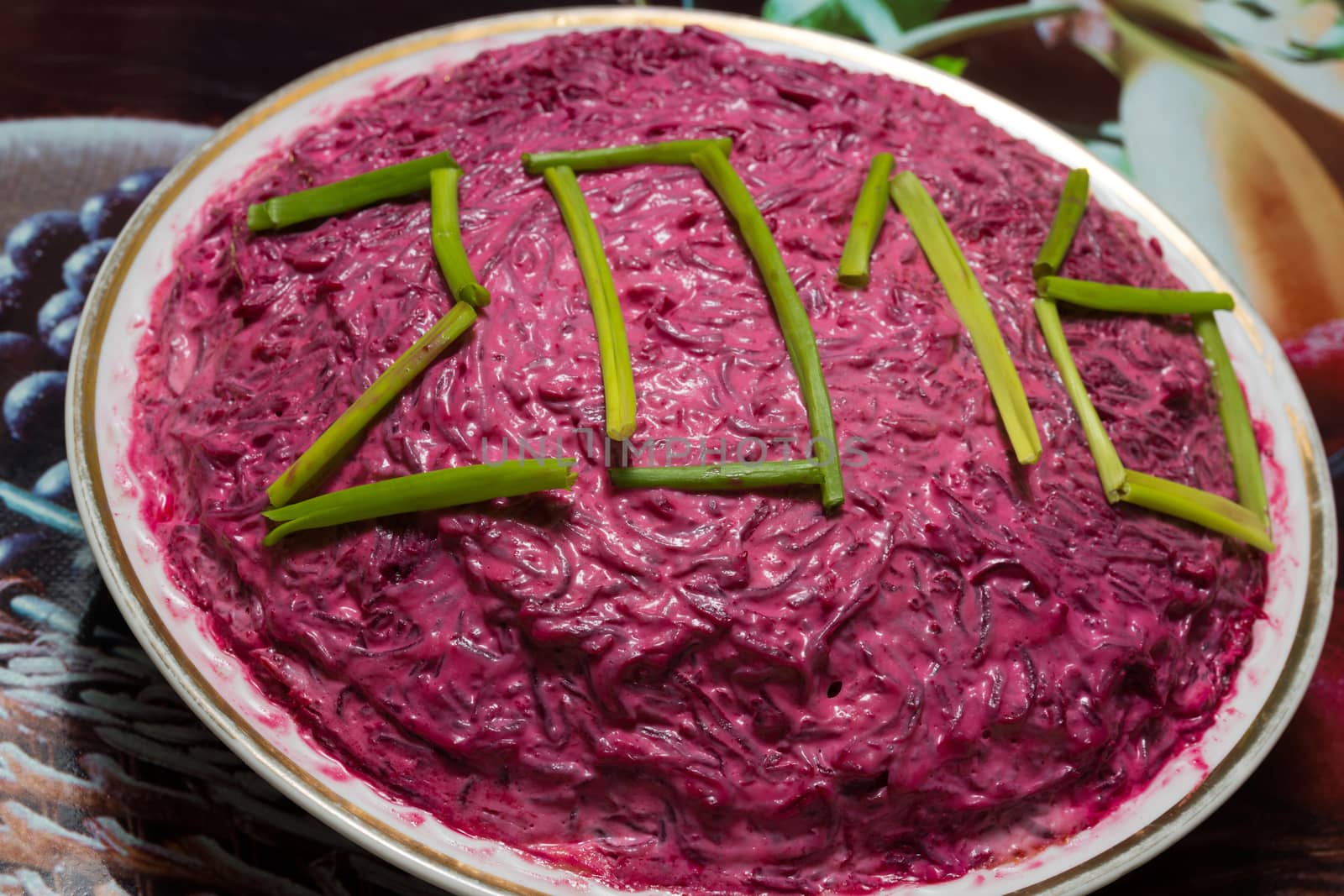 salad Herring under a fur coat by AlexBush