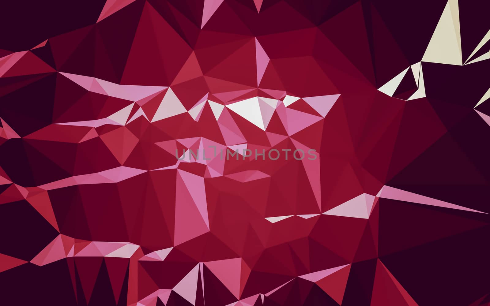 Abstract low poly background, geometry triangle, mosaic pastel color background