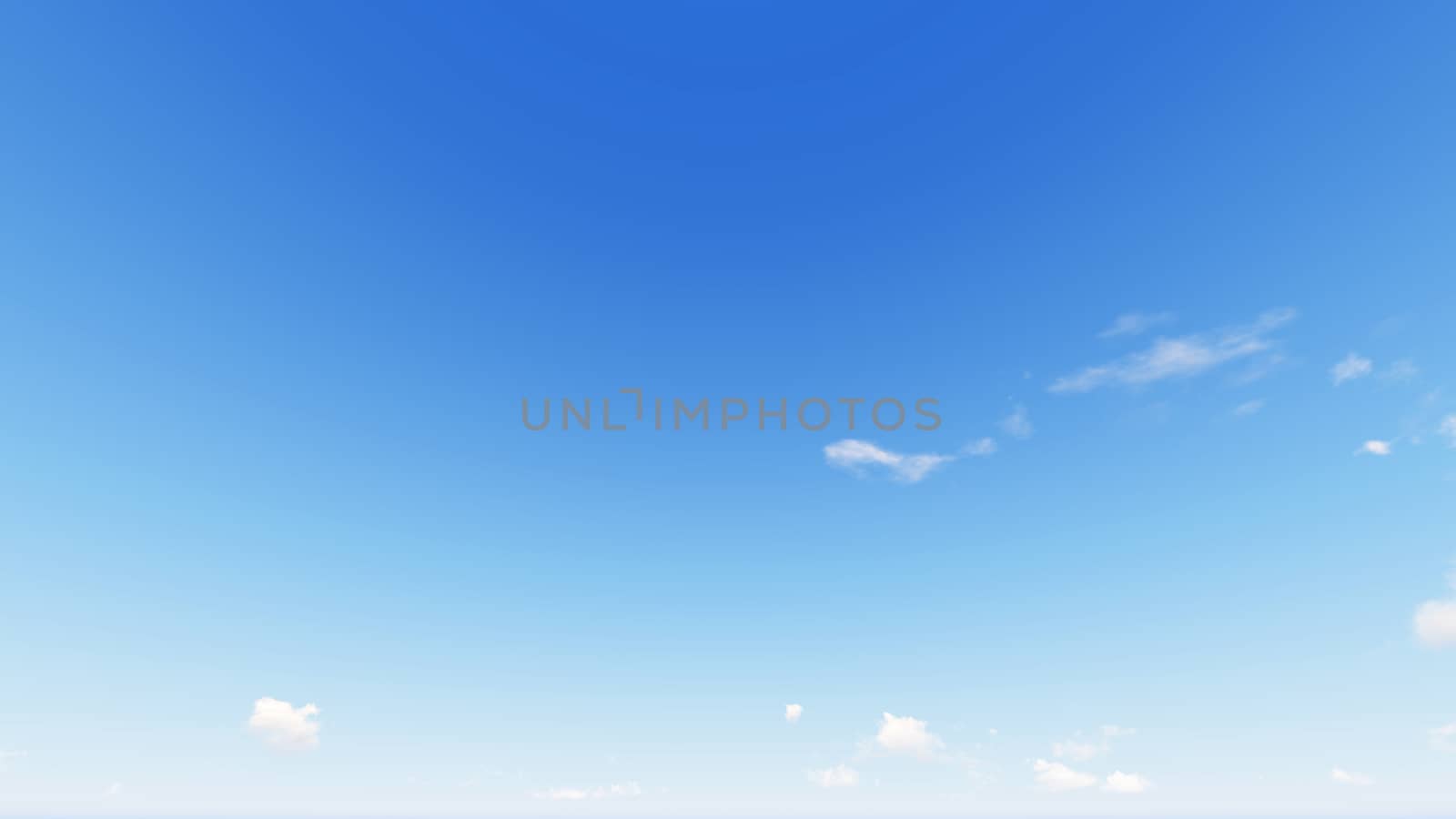 Cloudy blue sky abstract background, blue sky background with tiny clouds, 3d rendering

