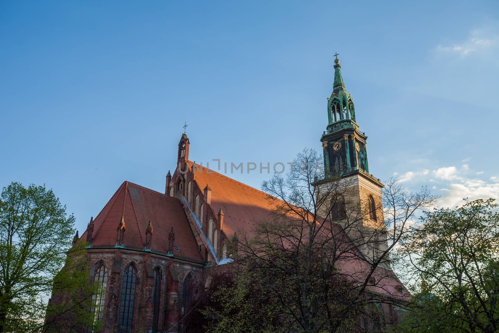 Berlin's Marienkirche (St Mary's Church) by edan