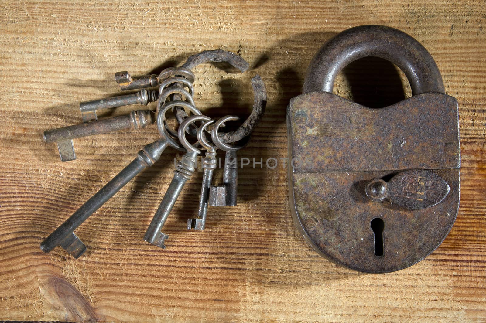 Ancient keys . Once they could open different locks