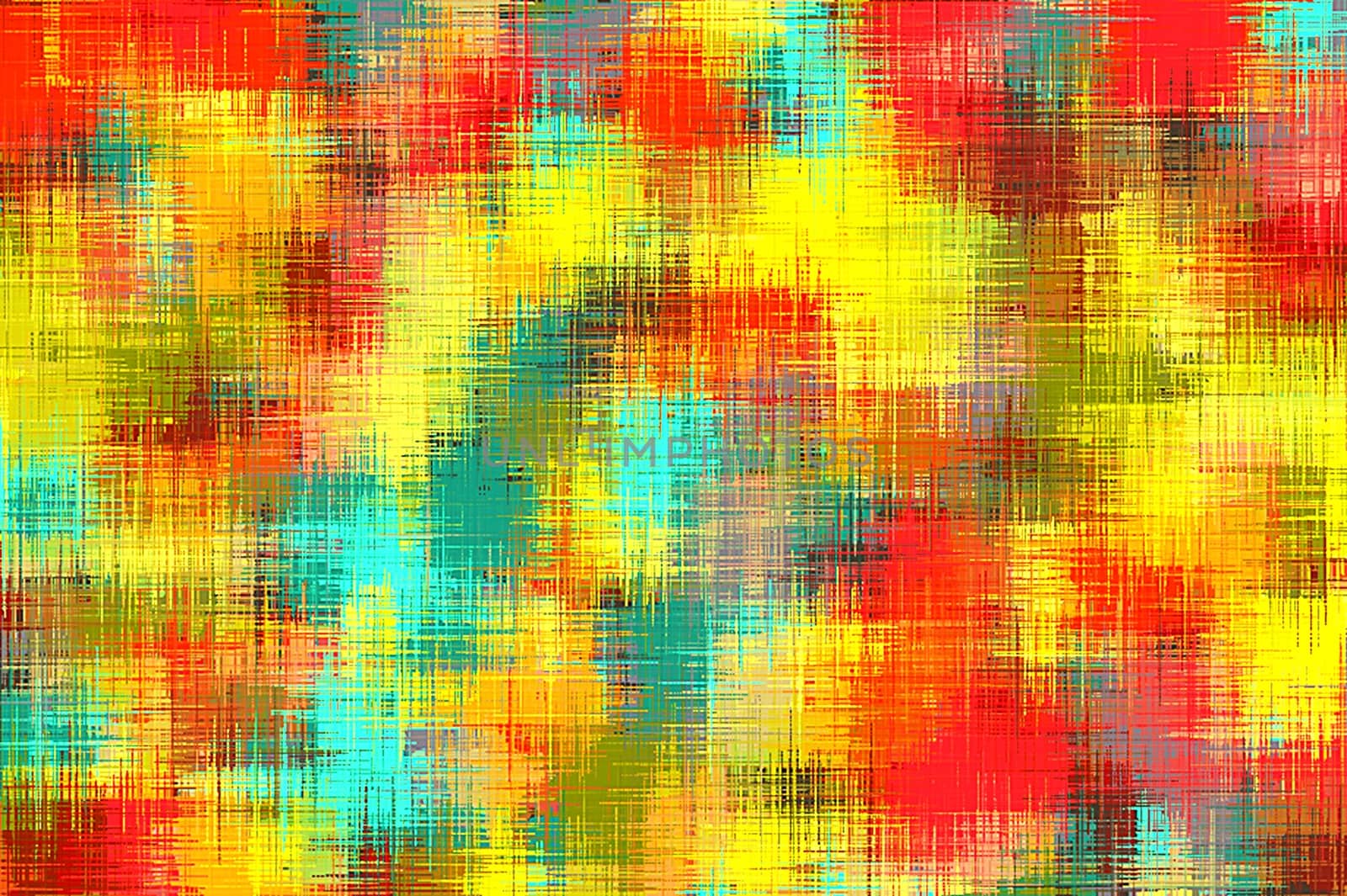 colorful abstract texture background in red yellow and blue color by Timmi