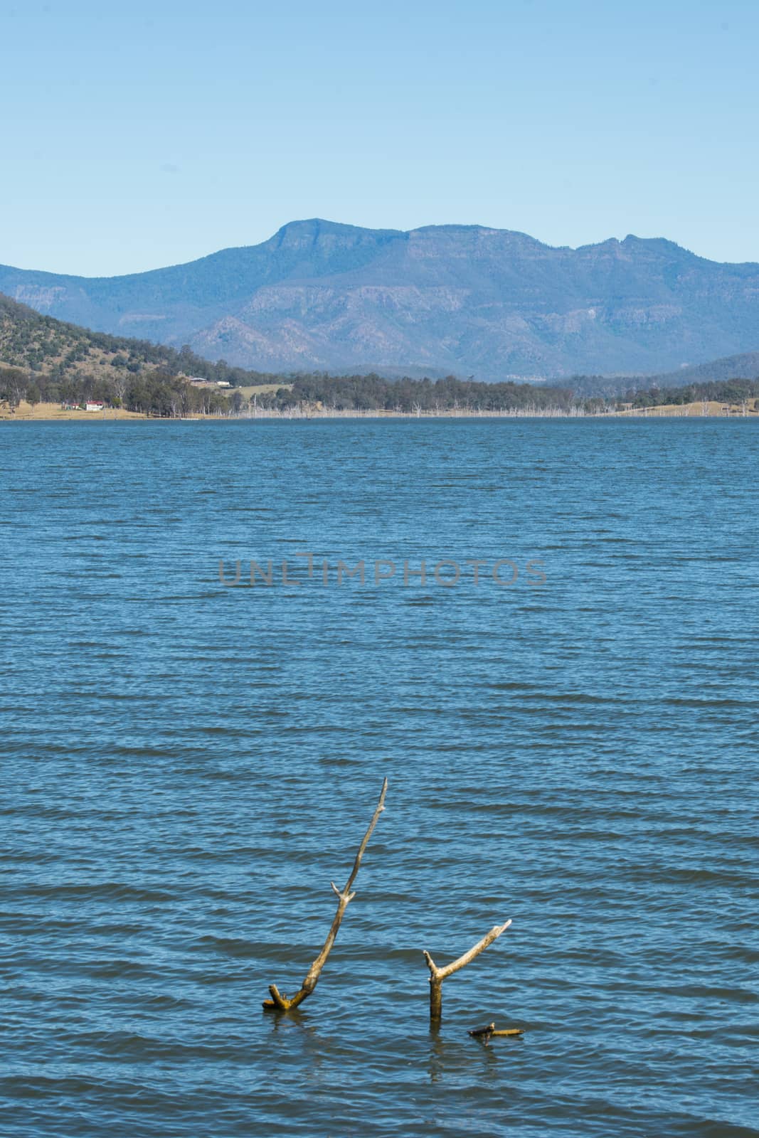 Lake Moogerah on the Scenic Rim in Queensland during the day