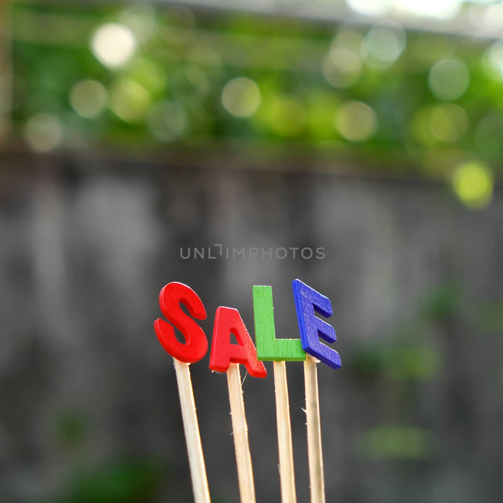 Sale off background for shopping season, can use as label for special promotion at outdoor fashion store