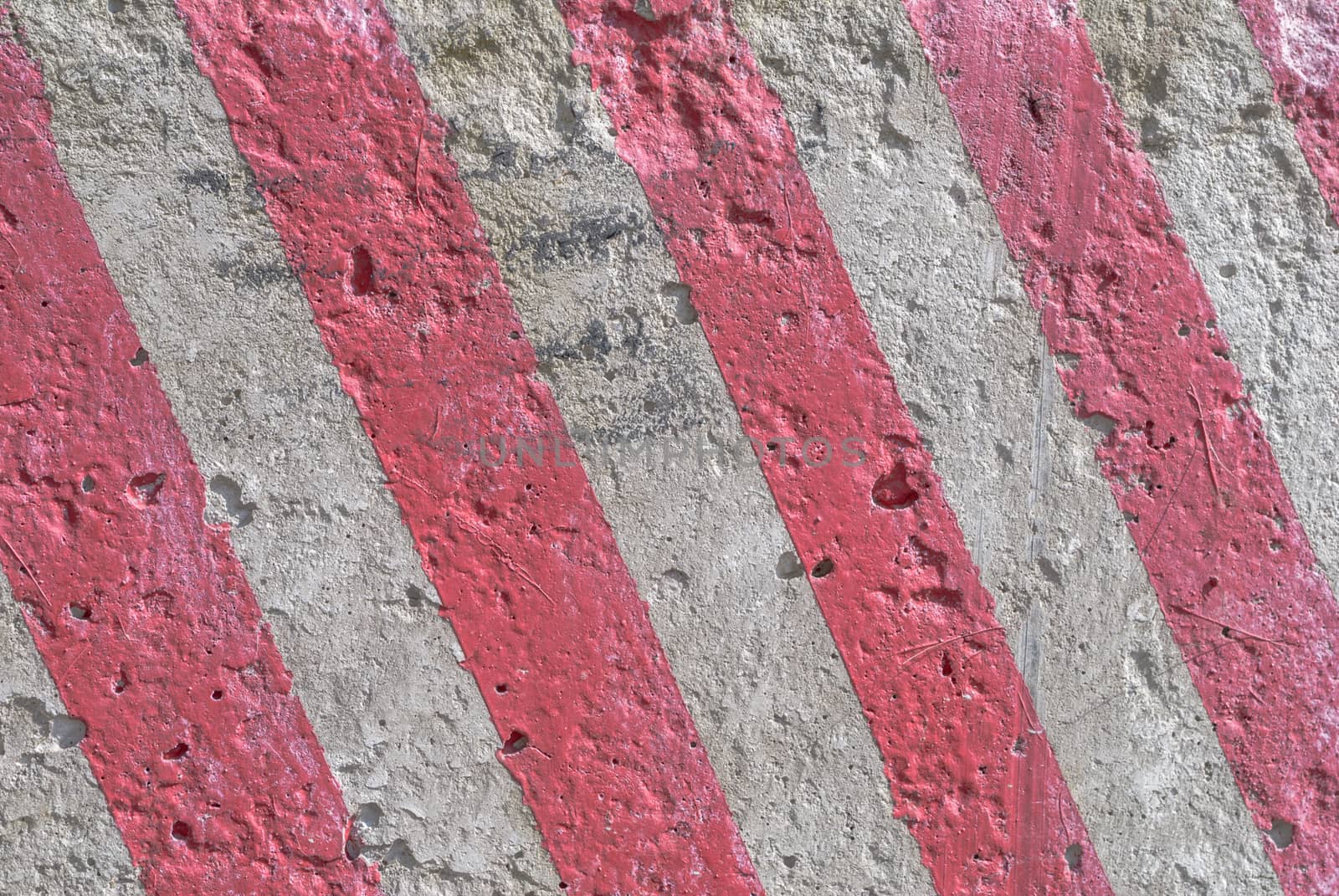 concrete wall with stripes of red color, landscape style, great background or texture by uvisni