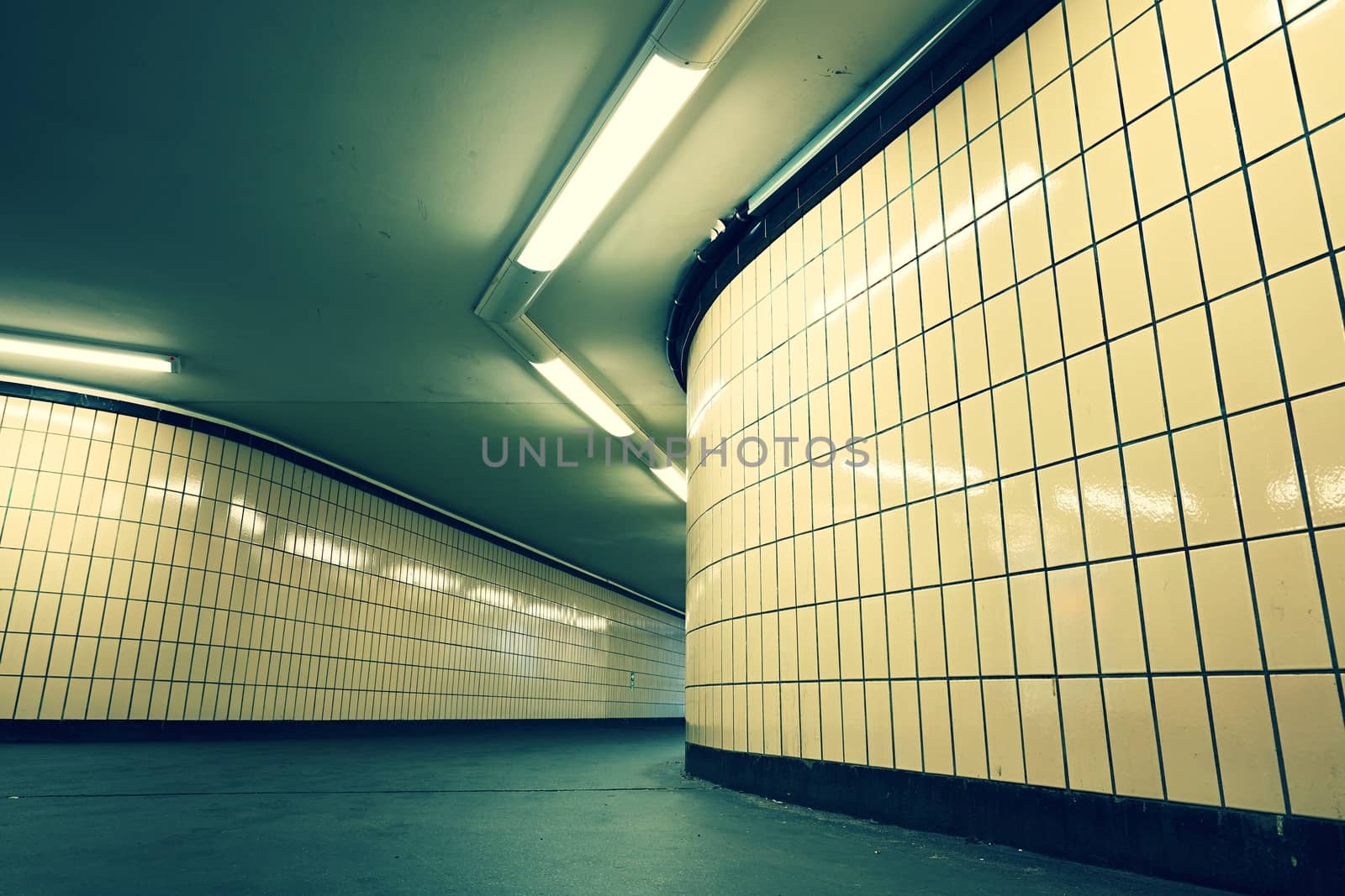 Underground passage from subway by Chalabala