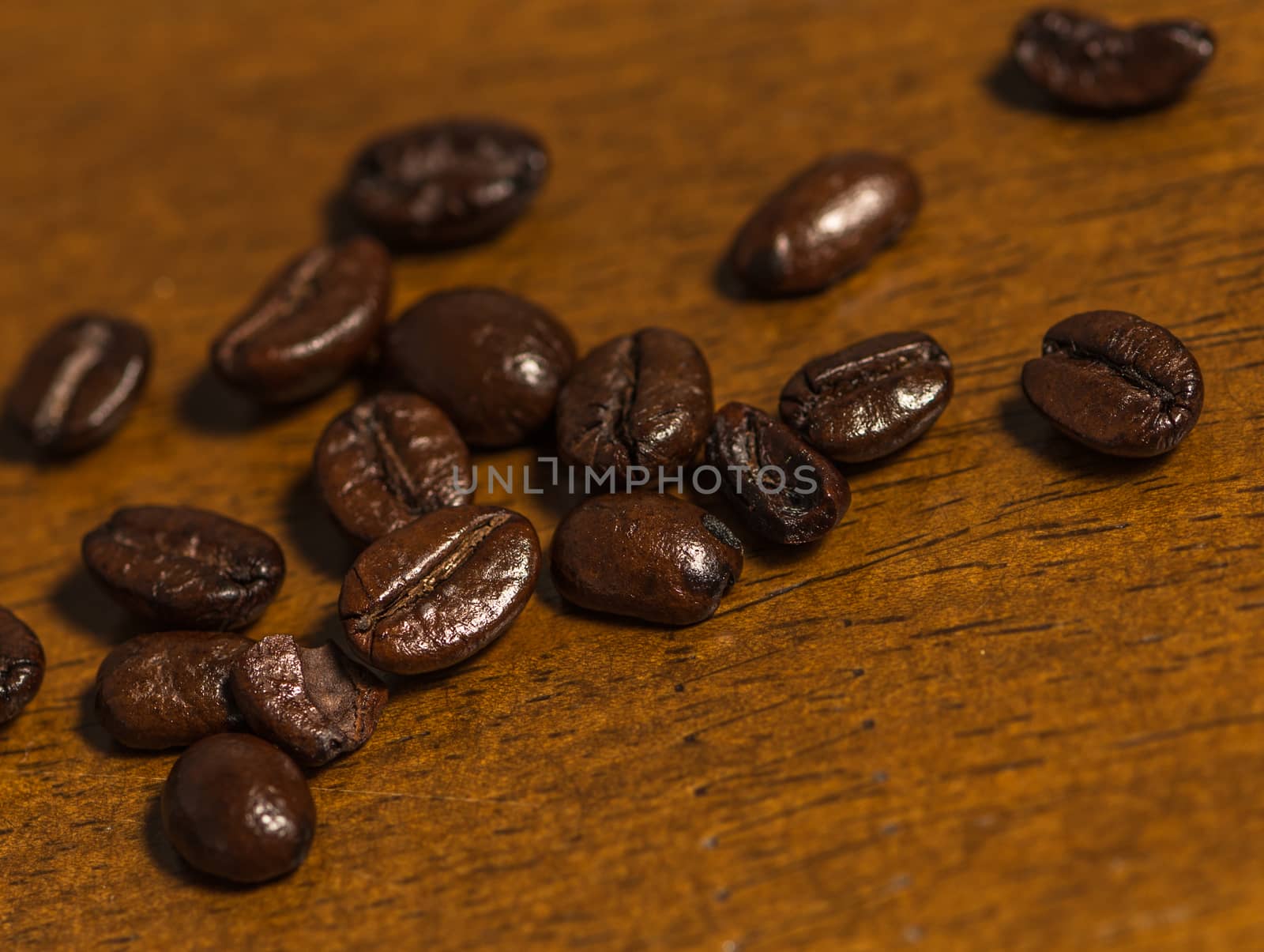 Close up of coffee bean