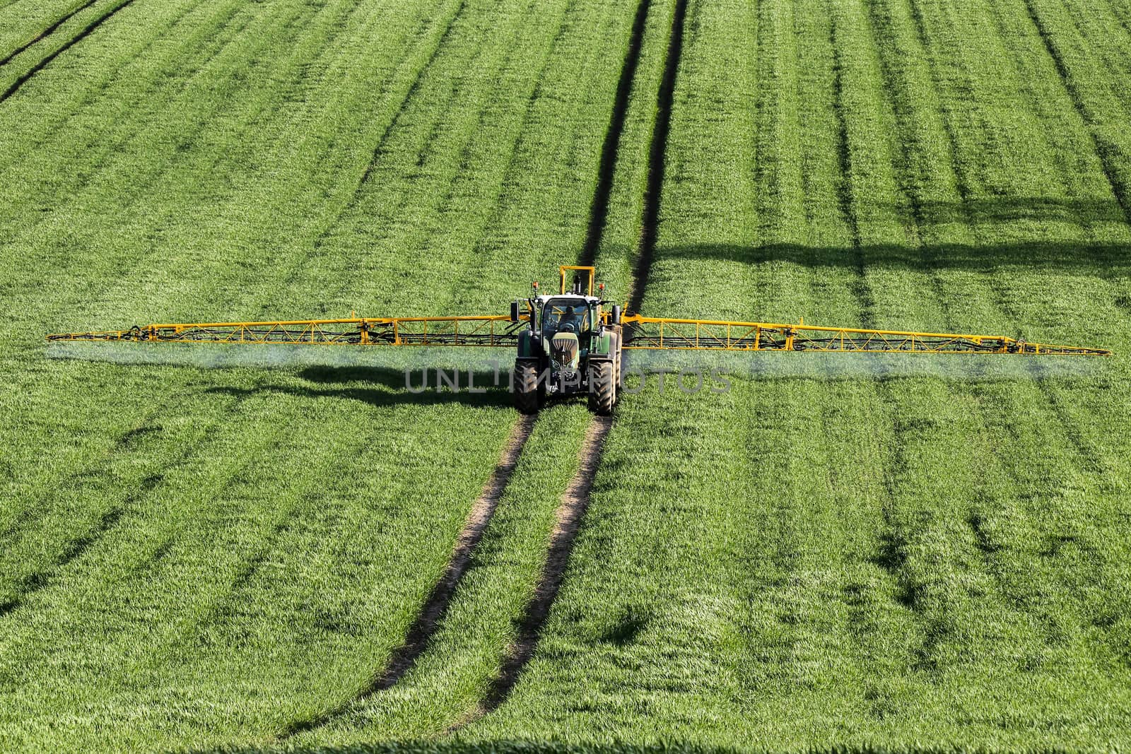 Agriculture - Crop Spraying by SteveAllenPhoto