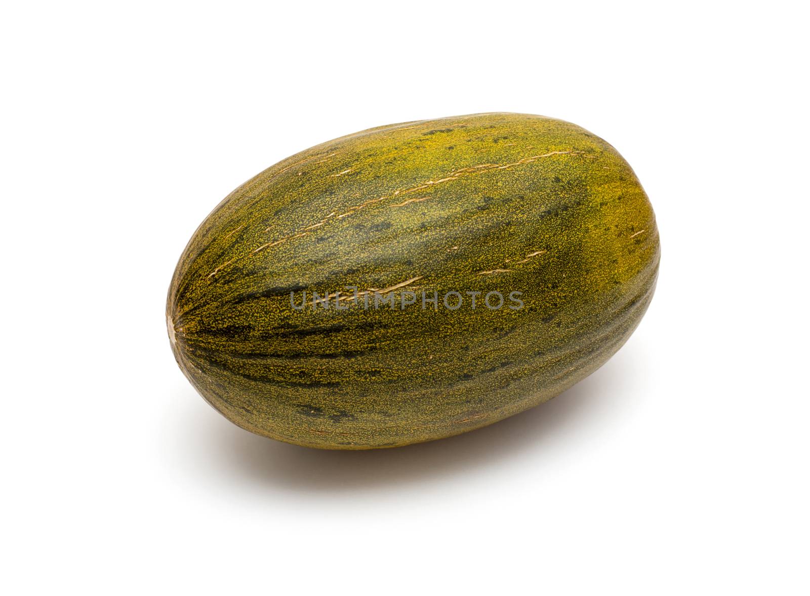 melon on a white background