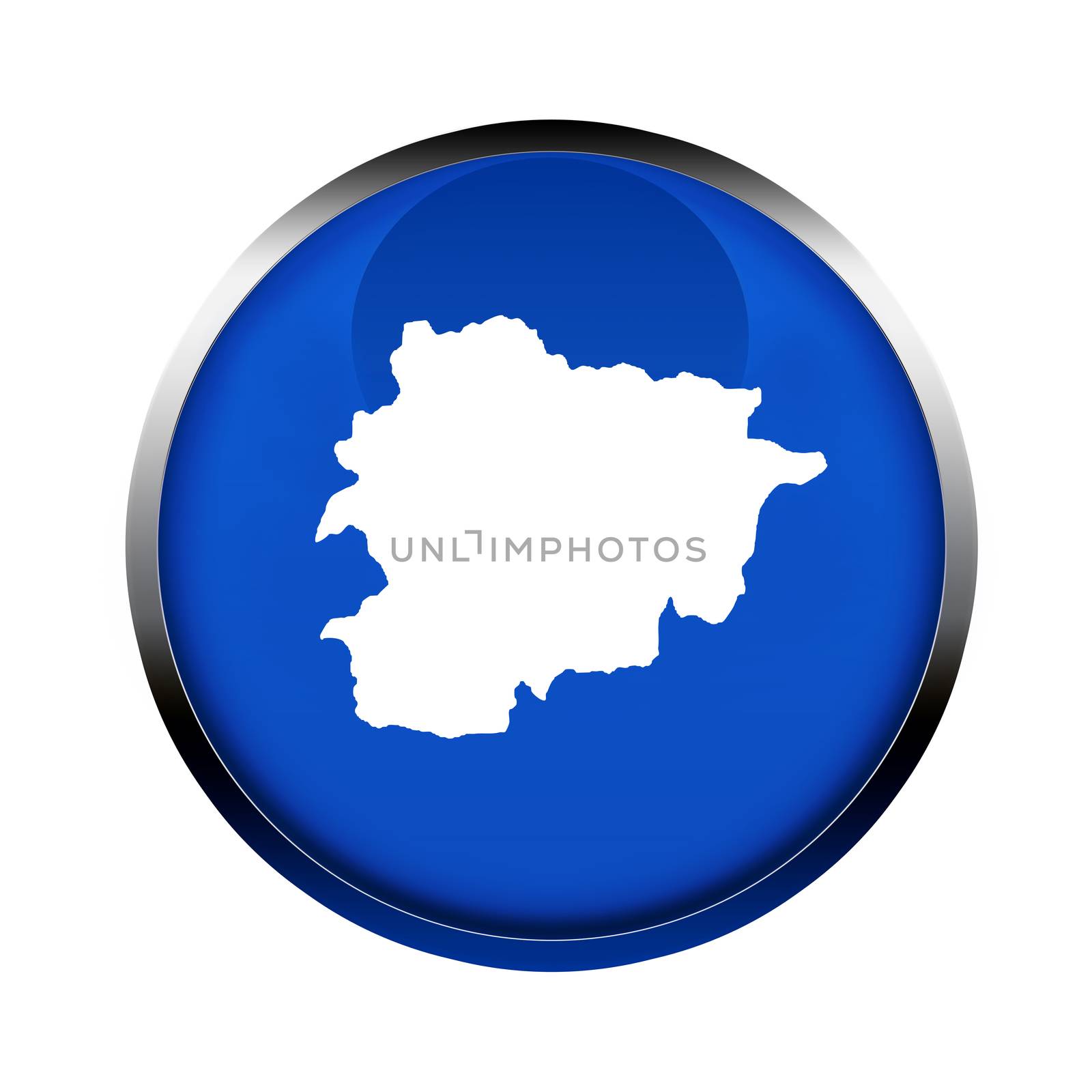 Andorra map button in the colors of the European Union.