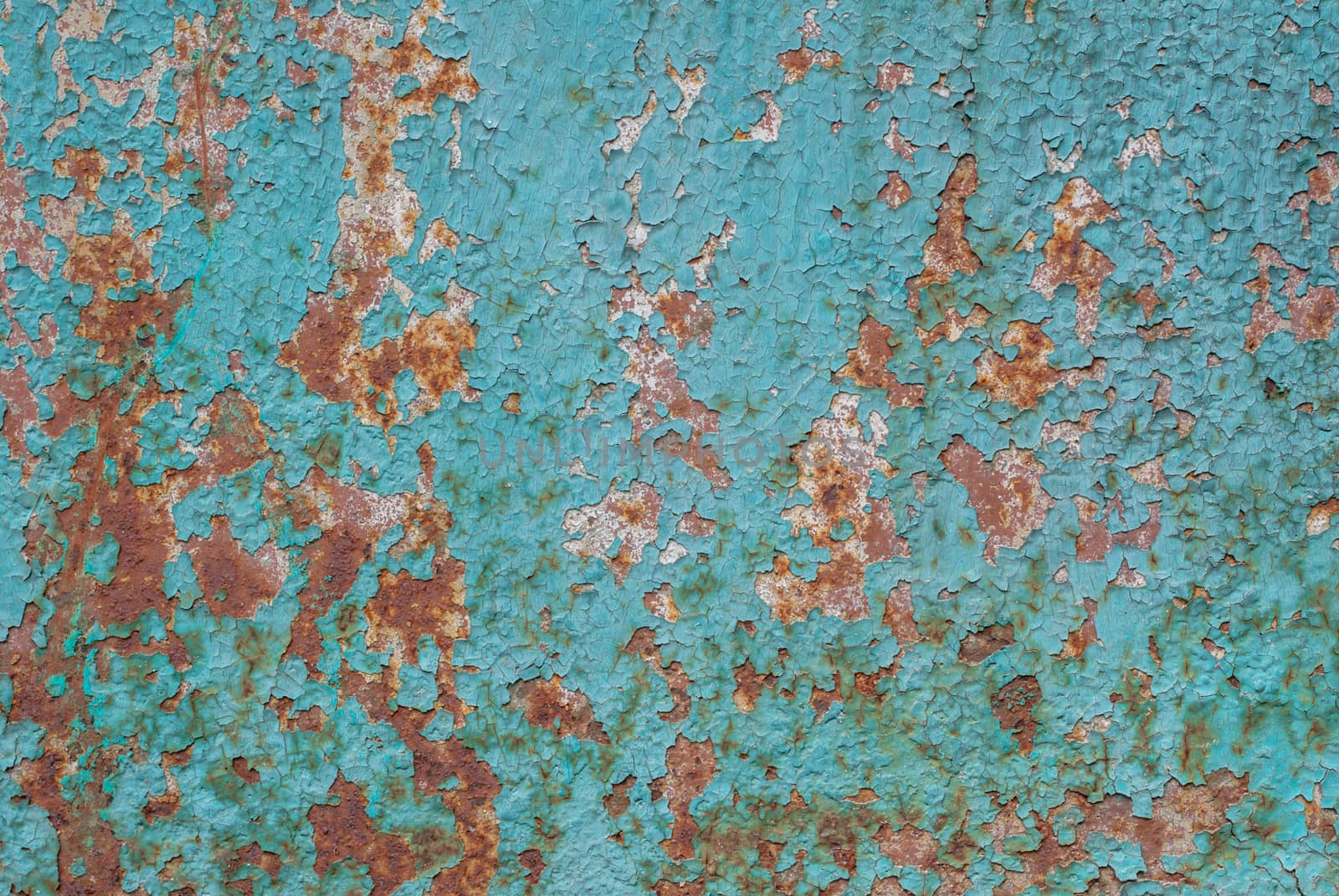 chipped paint on iron surface, grunge metal surface, great background or texture for your project by uvisni