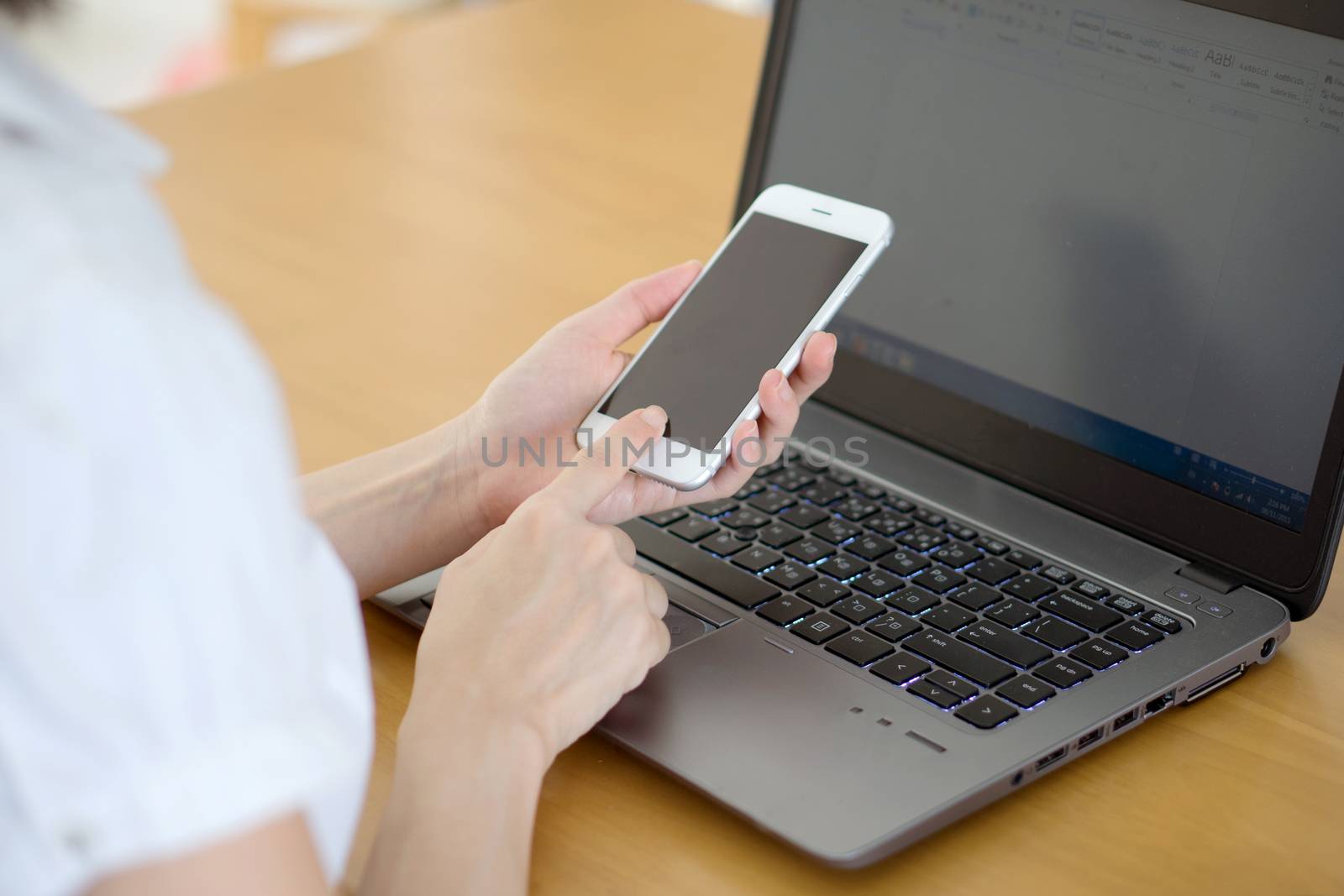 smart phone and computer
