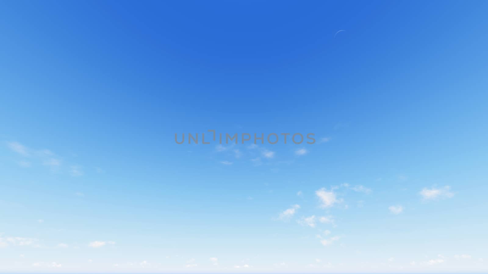 Cloudy blue sky abstract background, blue sky background with tiny clouds, 3d rendering

