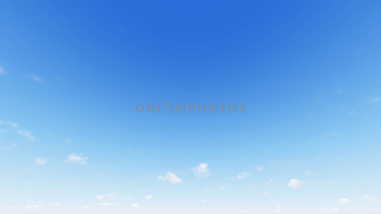 Cloudy blue sky abstract background, blue sky background with tiny clouds, 3d rendering

