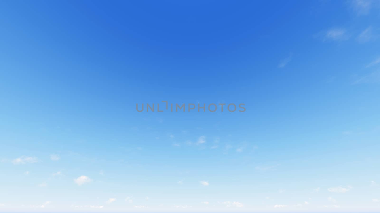 Cloudy blue sky abstract background, blue sky background with tiny clouds, 3d rendering

