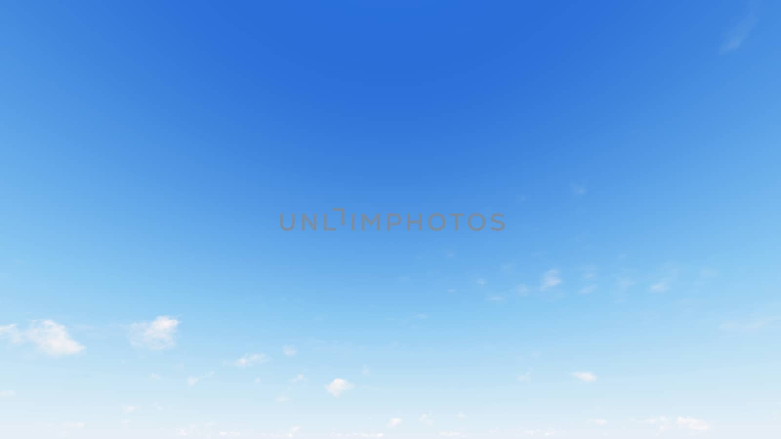 Cloudy blue sky abstract background, blue sky background with tiny clouds, 3d rendering

