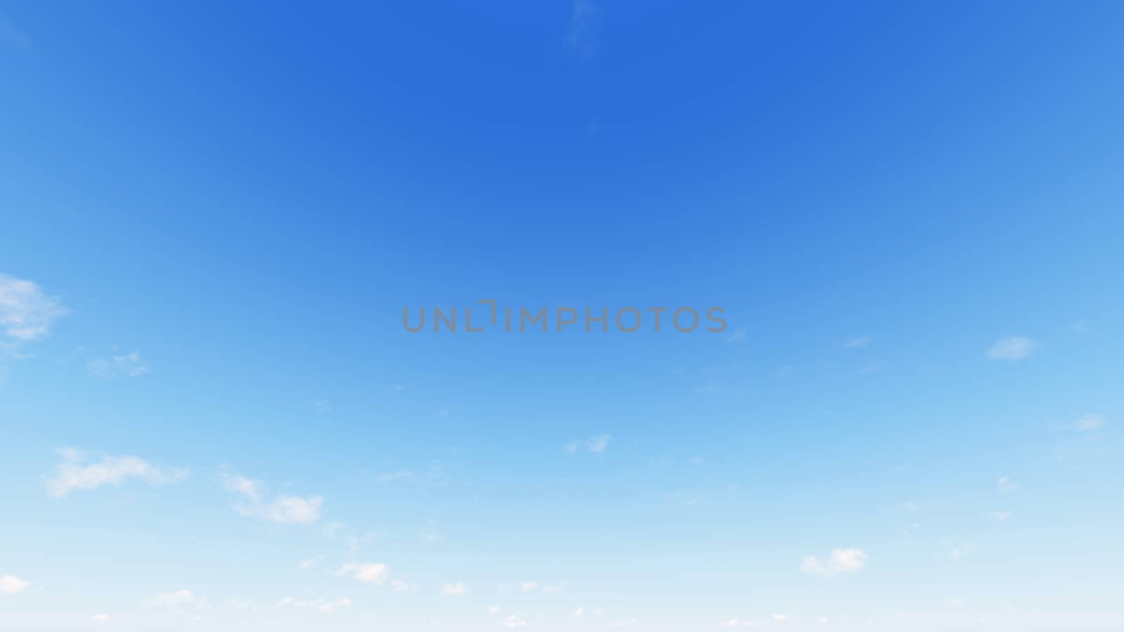 Cloudy blue sky abstract background, blue sky background with tiny clouds, 3d rendering

