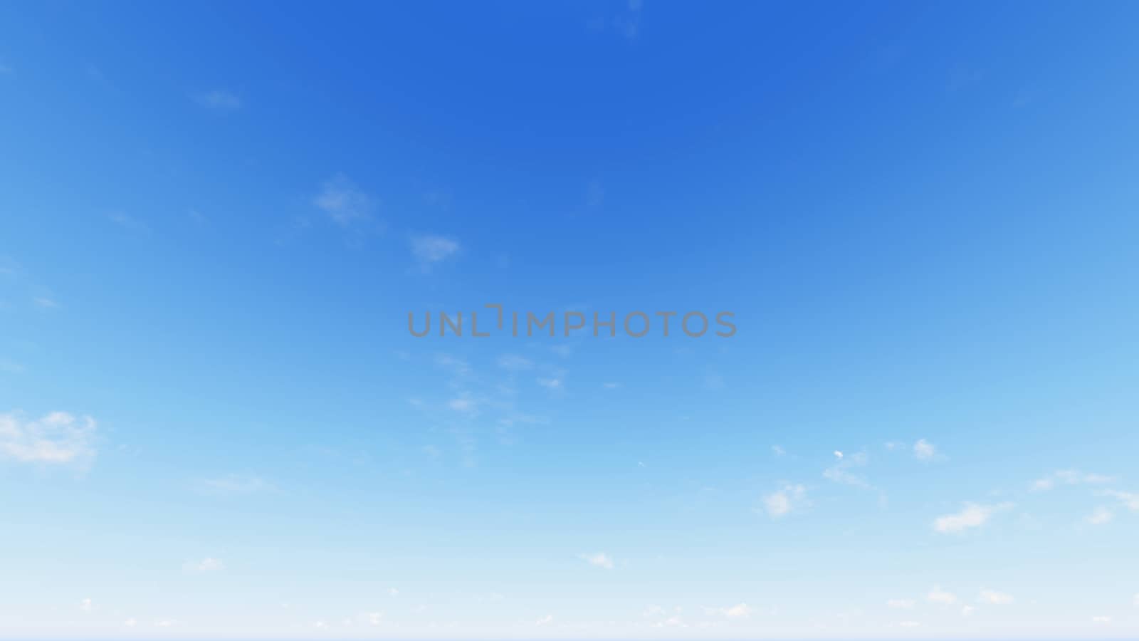 Cloudy blue sky abstract background, blue sky background with tiny clouds, 3d rendering

