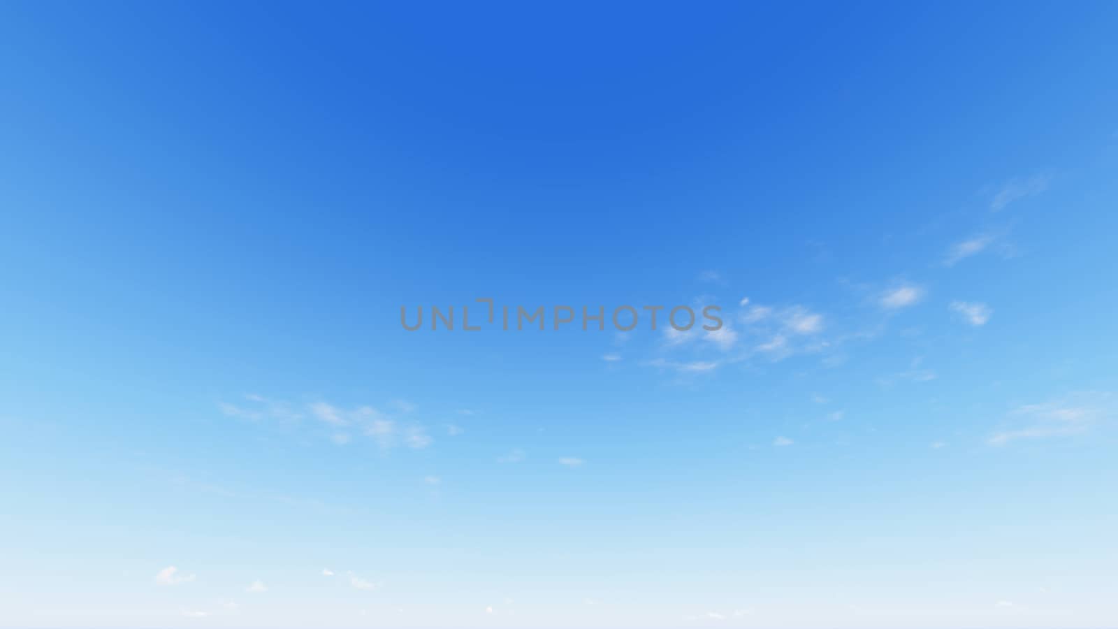 Cloudy blue sky abstract background, blue sky background with tiny clouds, 3d rendering

