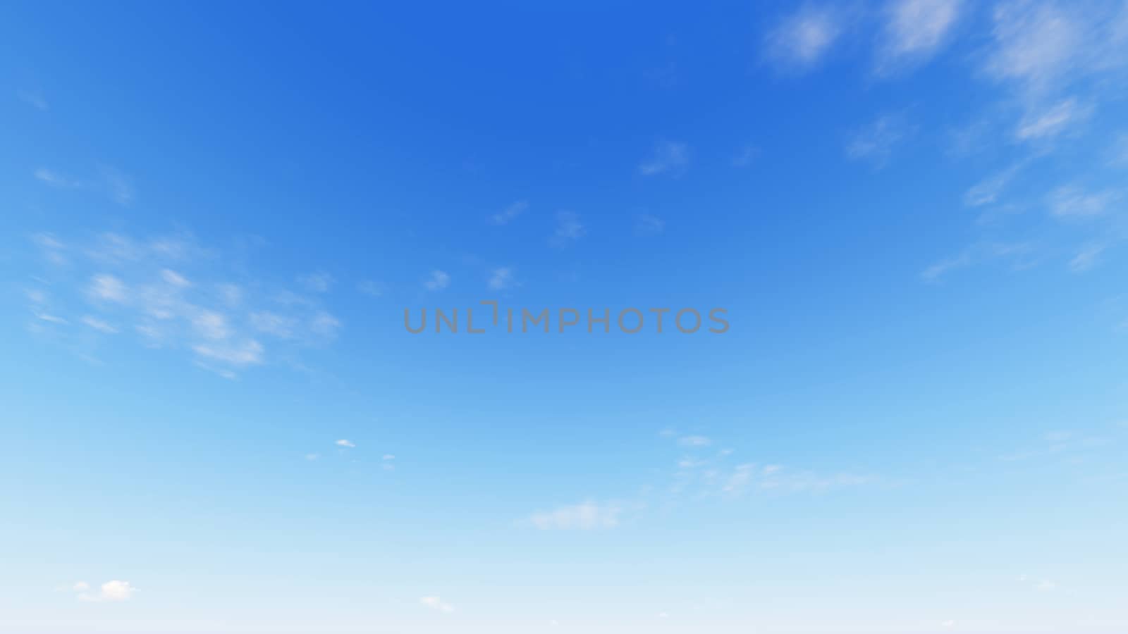 Cloudy blue sky abstract background, blue sky background with tiny clouds, 3d rendering

