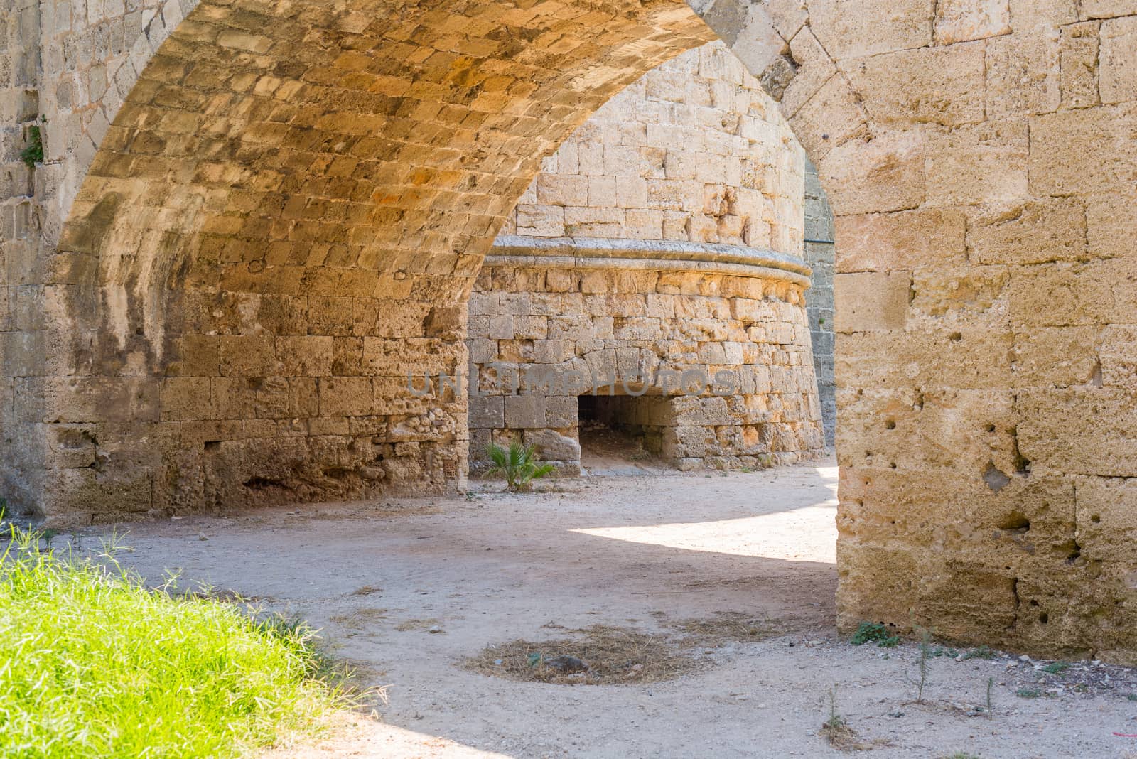 Ancient stone arc