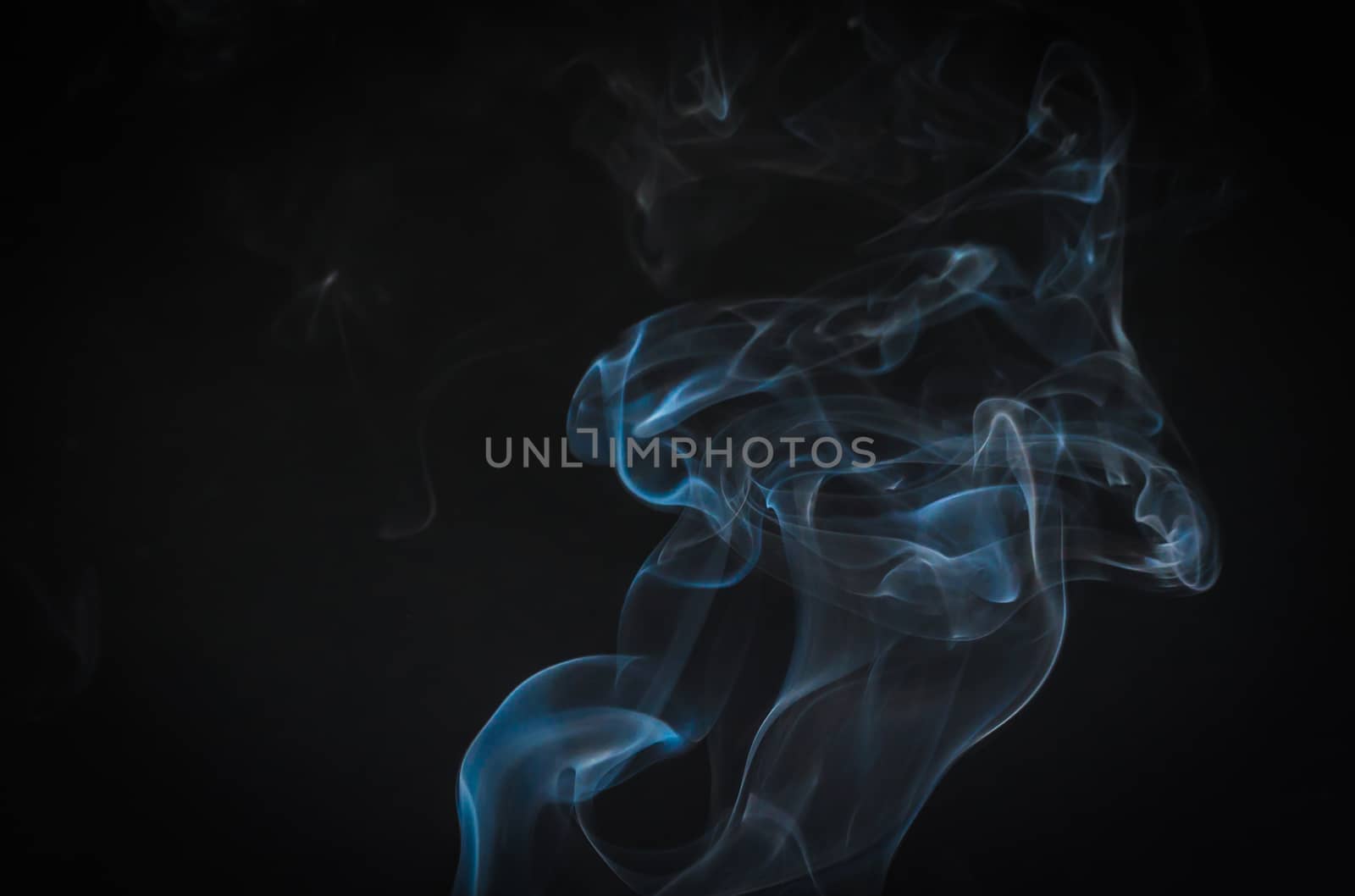 Beautiful of smoke movement as art