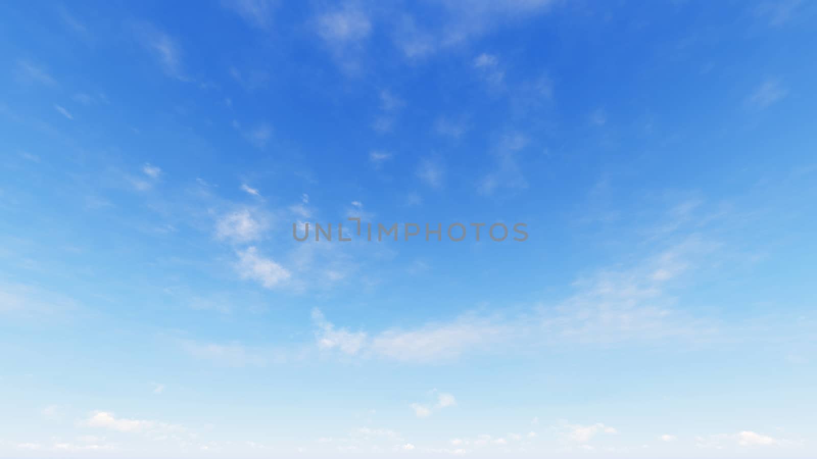 Cloudy blue sky abstract background, blue sky background with tiny clouds, 3d rendering

