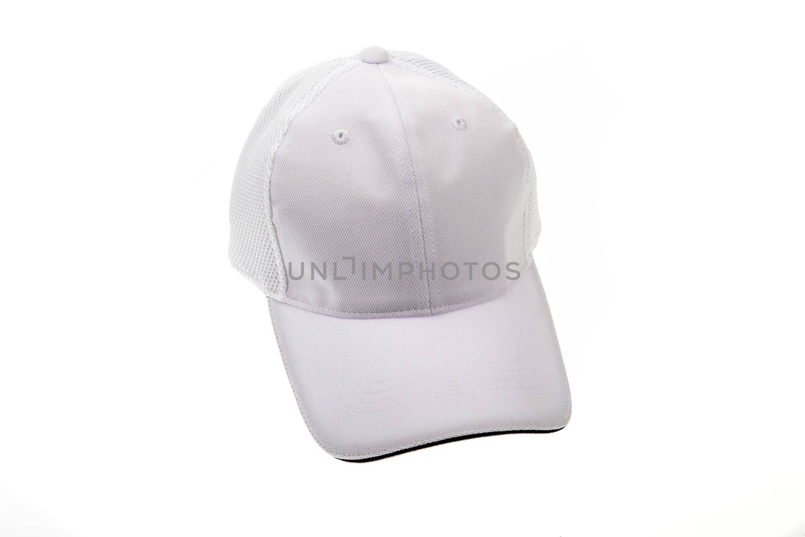 golf cap white for man or woman by praethip