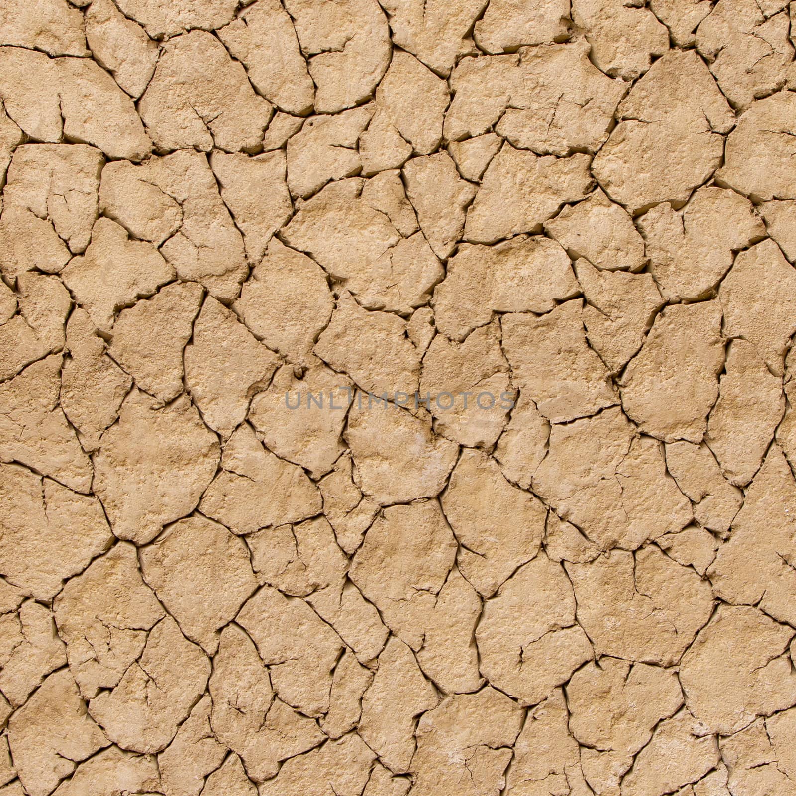 Cracks in the ground, background image (brown)