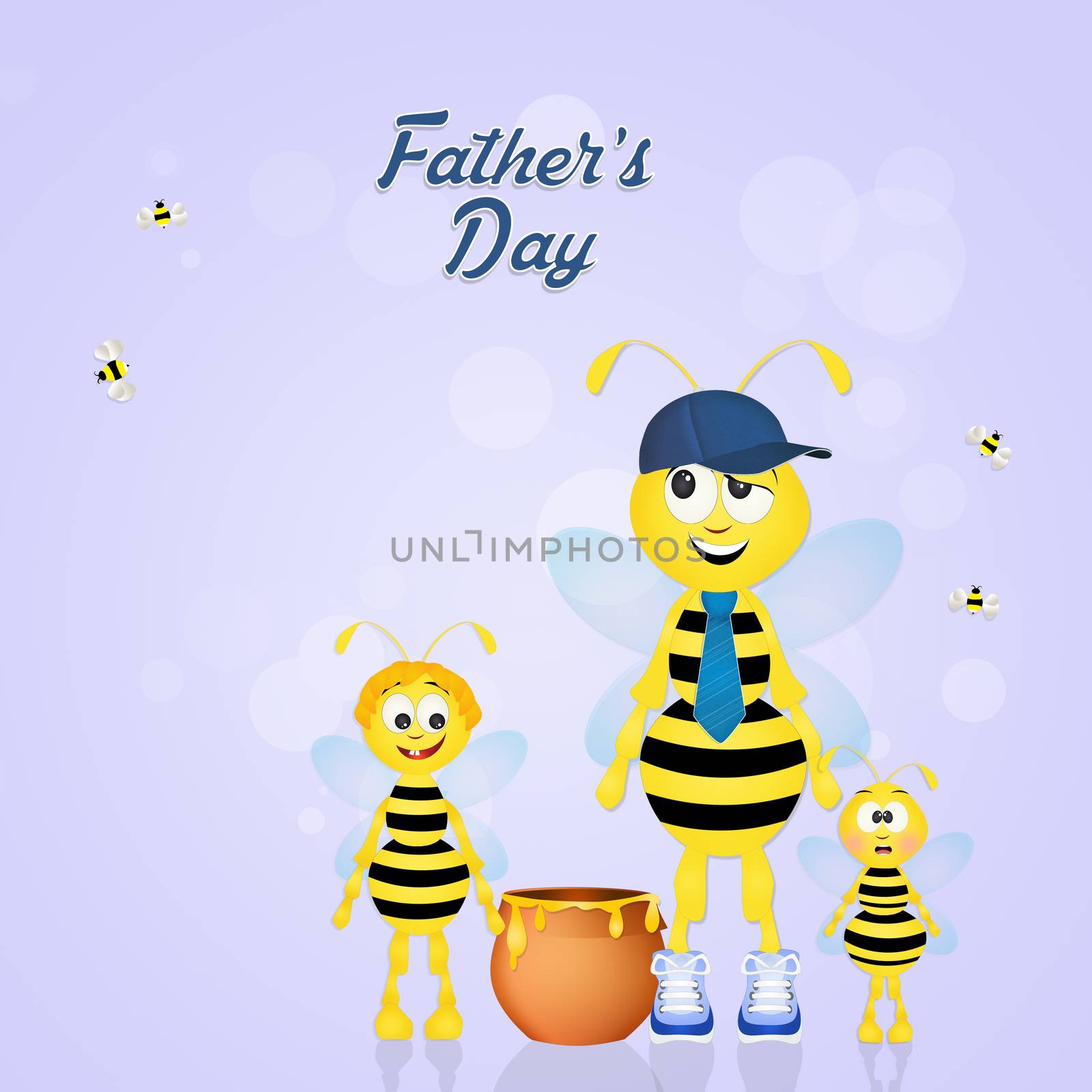 bee dad for Father's day